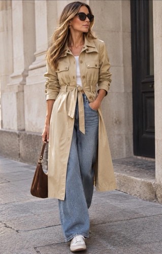 Liu trench donna beige - jo,