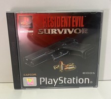 RESIDENT EVIL SURVIVOR SONY PS1 USED ITA/ESP/ENG PAL VERSION PS1 2000 OTTIMO