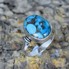 Rame Blu Turchese Gemma Fatto