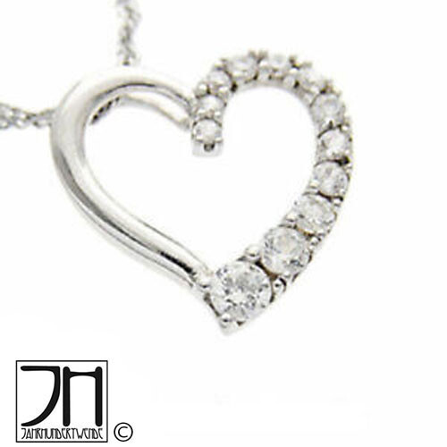 Collana ciondolo cuore argento