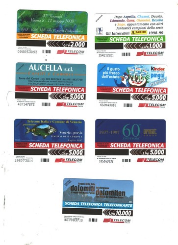 Schede telefoniche nuove bassa - telefoniche,