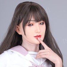 Maschera femminile in silicone