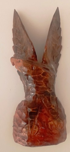 Scultura vintage aquila in - ",