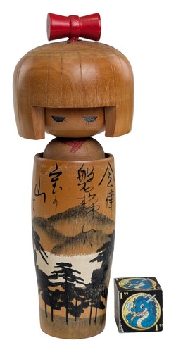 Bambola kokeshi creativa - bambola,