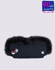 RRP €410 FENDI Baby Pimp passeggino manico manico manico occhi di mostro logo Made in Italy