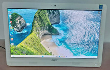 Pc Acer Aspire All-In-One ZC-606 SSD 240  Ram 8 Gb Windows 11 Bianco