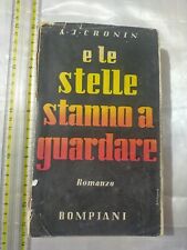 A.J.Cronin - E le stelle stanno a guardare - Bompiani 1937