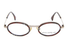 ALAIN MIKLI PARIS 1651 frame oval eyeglasses unisex? 90s vintage glasses