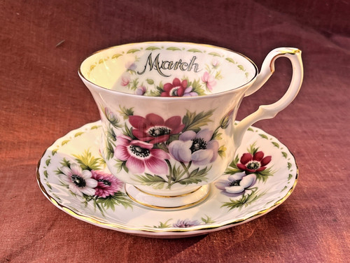 Piattino tazza anemoni - anemoni, royal