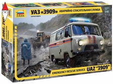 1/43 Zvezda Uaz 3909 Emergency