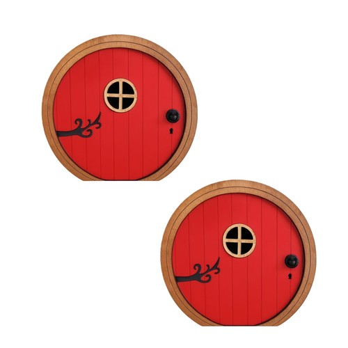 Porte rosse giardino per - 2,