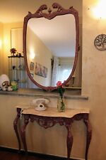 specchio grande da parete rosa moderno 