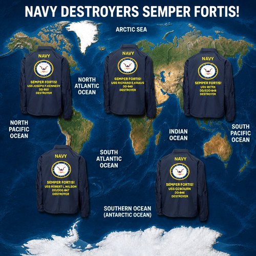 Navy destroyers 10 j - navy, #10-j*