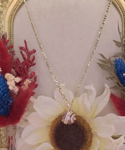 Collana cuore farfalla