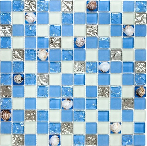 Piastrella mosaico vetro