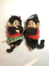 *coppia moncici Kiki Sekiguchi Vintage Moncicci Monchhichi Polistil