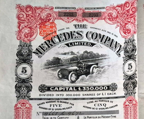 Mercedes company certificato - mercedes,