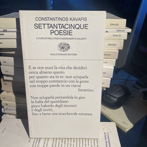 Poesia einaudi costantinos - einaudi,