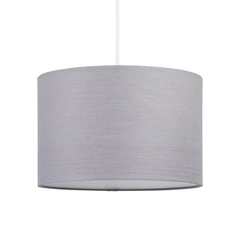 Plafoniera moderna grigio