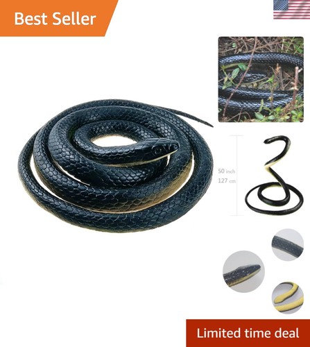 Realistic rubber fake snake - realistic,