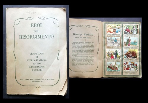 Album figurine eroi del - eroi,