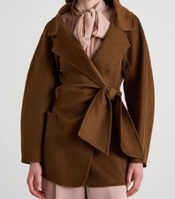 Max Mara Camel Brown Coat IT42