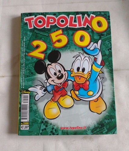 Topolino 2500 copertina - topolino, n.