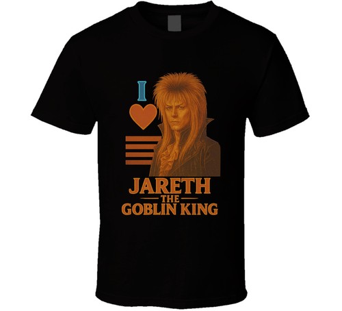 Maglietta heart love jareth - i,