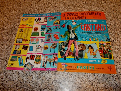 Album cantanti 1968 panini - cantanti,