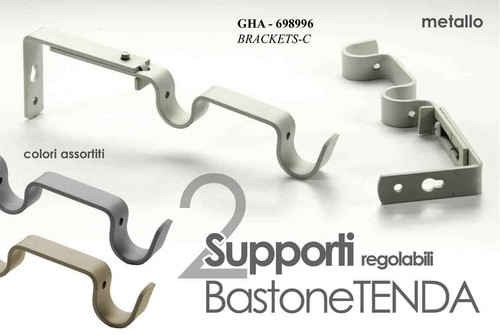 Set pezzi supporti staffe - set,