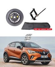 Ruotino di Scorta 17" per RENAULT CAPTUR 5 fori con Cric e Astuccio DOT4524 125