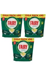 270 Pastiglie Lavastoviglie Fairy Original Platinum Limone Detersivo In Capsule