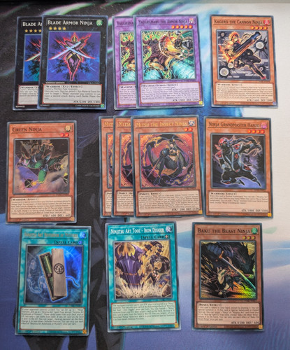 Yugioh card ninja deck 2 - 13,