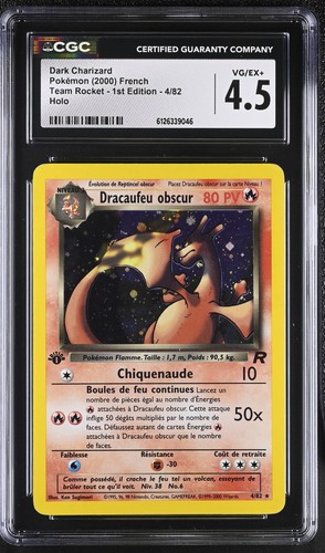 Cgc dark charizard 4 - 4.5, 4/82