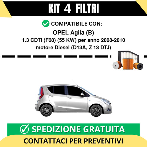 Kit filtri tagliando per - kit,