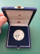 Medaglia Lingotto Argento 986 22 Grammi 4 Giornate Di Napoli Partigiani Rara