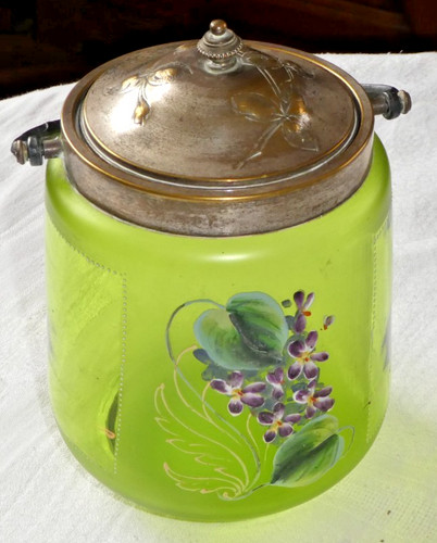 Superbe pot seau biscuits - a,