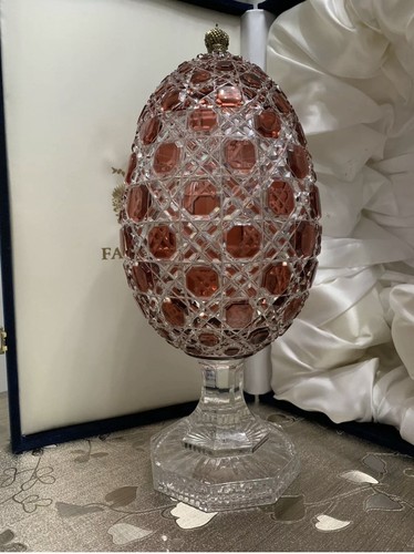 Faberge vaso uovo - , cristallo
