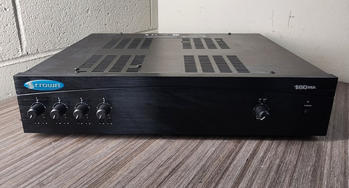 Crown 180ma amplificatore - crown,