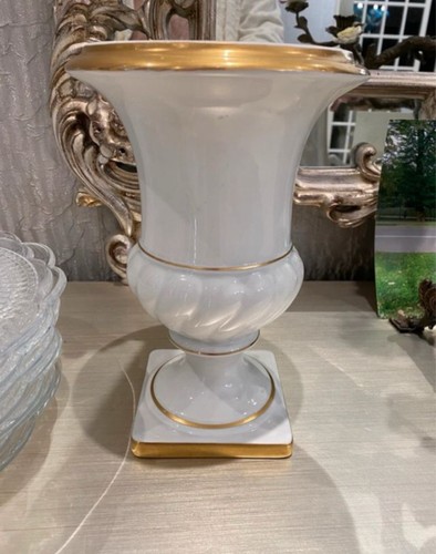 Limoges porcelain vase