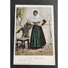 Cartolina Sassari - Costume d'Osilo (Sardegna)