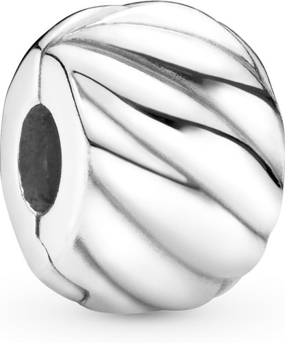 Ciondolo pandora clip piumata - pandora,