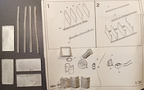 Kit scaffale metallico - metallico, da