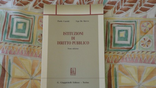 Istituzioni diritto - di,
