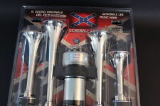 KIT TROMBE MUSICALI PNEUMATICHE GENERALE LEE HAZZARD CROMATE TUNING BO AND LUKE