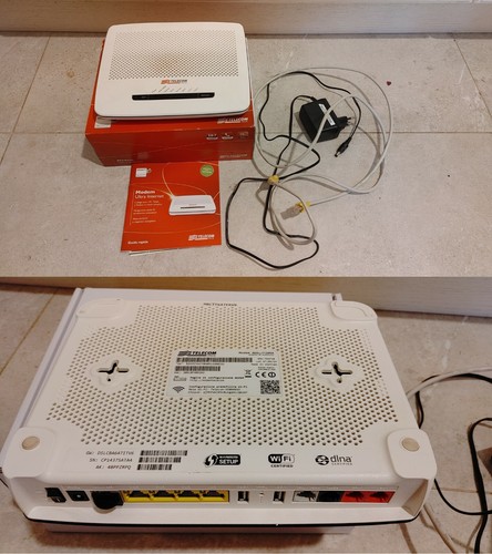 Modem router telecom fibra - modem,