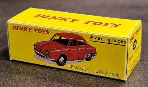 Dinky toys boite vide - boite, repro