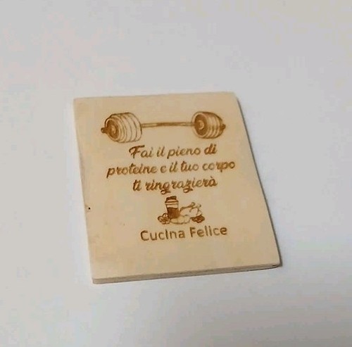 Magnete motivazionale legno - magnete,