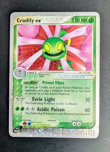Cradily holo rare - ex,