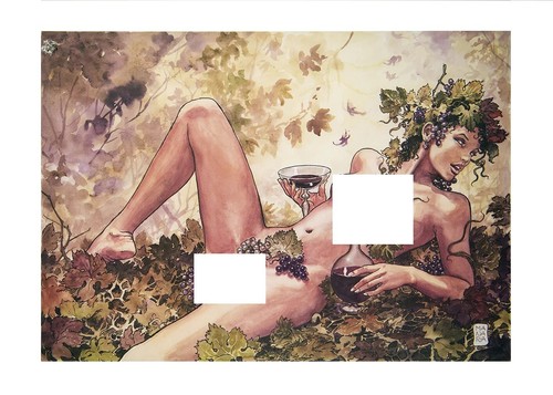Milo manara poster - milo,